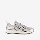 408 dames sneakers zilver wit