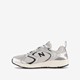 408 dames sneakers zilver wit