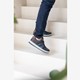 Heren sneakers blauw