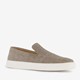 Heren instappers taupe
