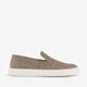 Heren instappers taupe
