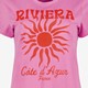 Dames T-shirt met print roze