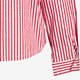 Gestreepte dames blouse rood wit