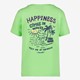 Jongens T-shirt met backprint groen