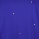 Oversized dames T-shirt met strass blauw