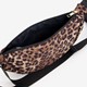 Dames crossbody tas met dierenprint