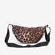 Dames crossbody tas met dierenprint