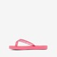 Meisjes teenslippers met glitters roze