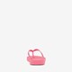 Meisjes teenslippers met glitters roze