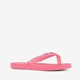 Meisjes teenslippers met glitters roze