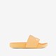 Kinder badslippers met zonnetjes geel