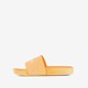 Kinder badslippers met zonnetjes geel