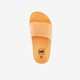 Kinder badslippers met zonnetjes geel