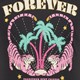 Meisjes T-shirt met frontprint zwart