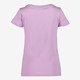Meisjes T-shirt met bloemen lila