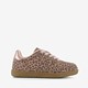 Meisjes sneakers met panterprint