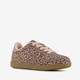 Meisjes sneakers met panterprint
