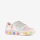 Metallic sneakers met lichtjes zilver