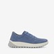 Leren dames sneakers blauw