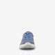 Leren dames sneakers blauw