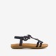Dames sandalen zwart