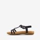 Dames sandalen zwart