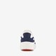 Heren sneakers met airzool wit blauw