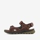 Leren heren sandalen cognac