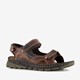 Leren heren sandalen cognac