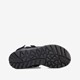 Leren heren sandalen zwart