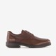 ECCO Helsinki leren heren veterschoenen bruin