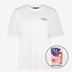 Dames T-shirt met backprint wit