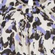 Dames singlet met print wit paars