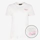 Dames T-shirt met backprint wit