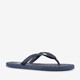 Heren teenslippers blauw