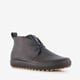 ECCO Soft 7 Tred leren dames veterschoenen zwart