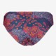 Dames bikinibroekje met print blauw