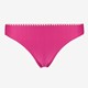 Dames bikinibroekje met structuur roze wit