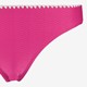 Dames bikinibroekje met structuur roze wit