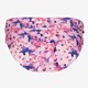 Dames overslag bikinibroekje bloemenprint