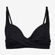 Osaga voorgevormde dames bikinitop broderie zwart