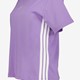 3S dames sport T-shirt paars