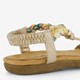 Meisjes sandalen met vlechtdetail