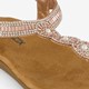 Meisjes sandalen met strass steentjes