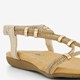 Meisjes sandalen goudkleurig