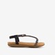 Meisjes sandalen zwart