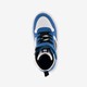 Hoge jongens sneakers blauw wit