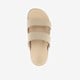 Slides heren badslippers beige