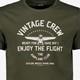 Heren T-shirt met opdruk groen