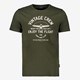 Unsigned heren T-shirt met opdruk groen
